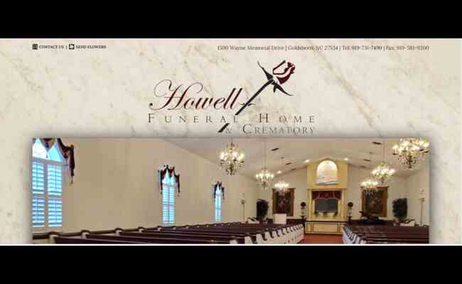 Howell Funeral Home Goldsboro Nc 2023 Best Info