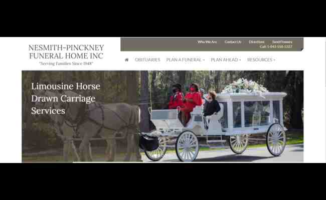 Nesmith-Pinckney Funeral Home Obituaries 2023 Best Info