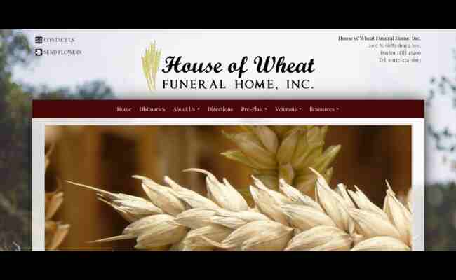 Wheat Funeral Home Dayton, Ohio Obituaries 2023 Best Info