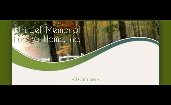 Whitwell Memorial Funeral Home Obituaries 2023 Best Info